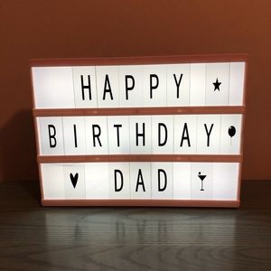 💡Lightbox Display Sign⭐️